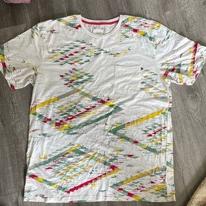 Multi Color Print Tee